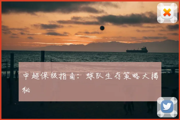 中超保级指南：球队生存策略大揭秘